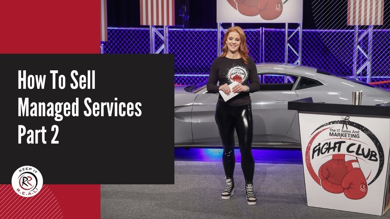 how to sell managed services