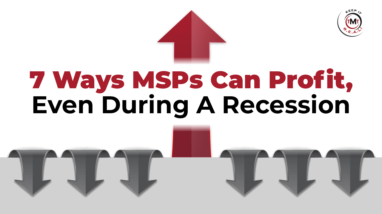 a group of arrows pointing down and one aarow rising upward with title across the center