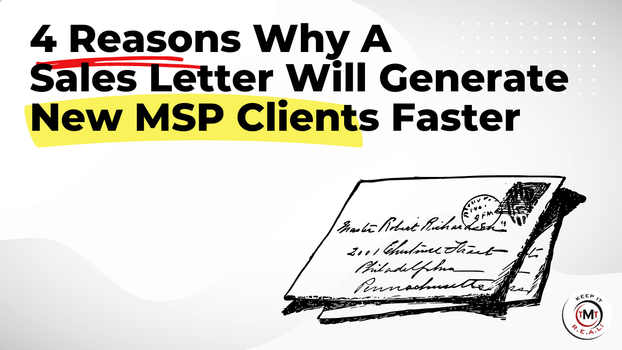 4 Reasons Sales Letter