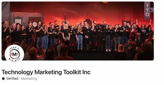 The Marketing Team Cover Photo and Logo