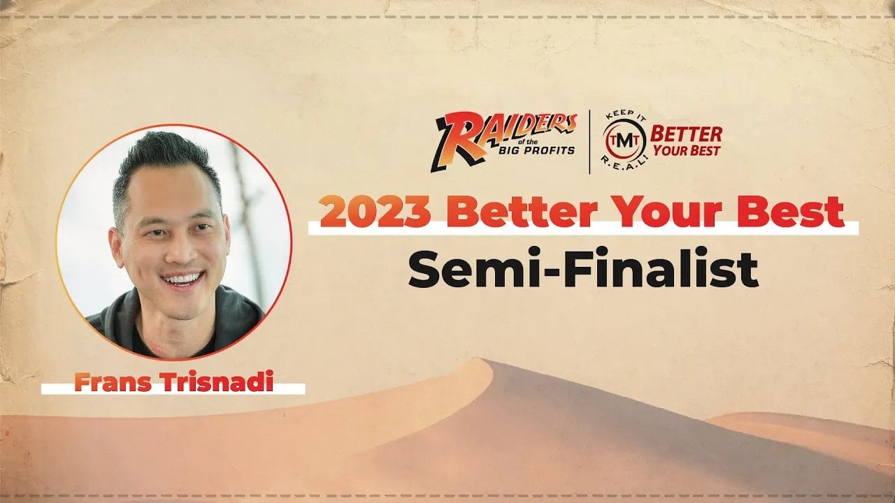 Frans Trisnaldi BYB semi-finalist