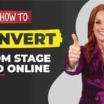 How to convert from stage and online.