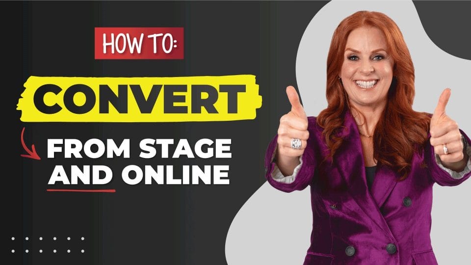 How to convert from stage and online.