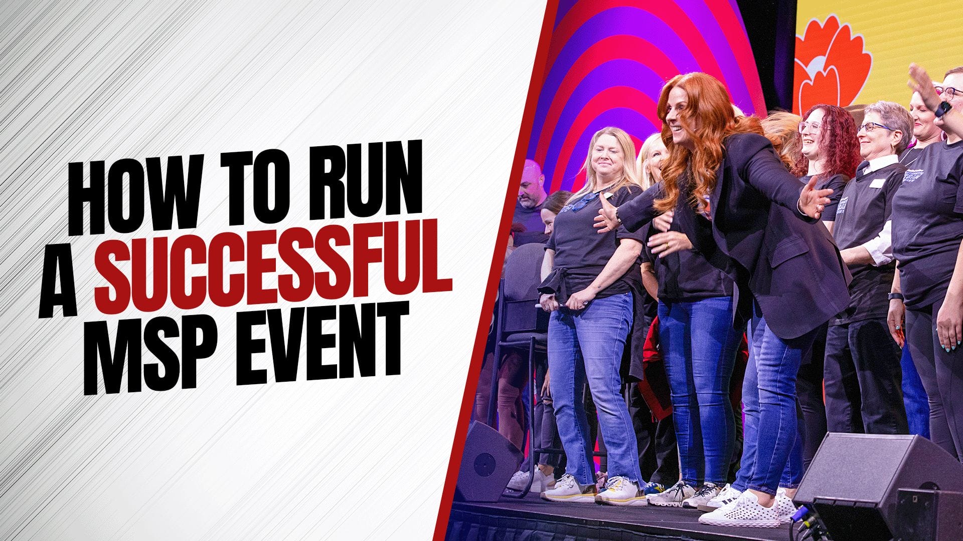 how to run a successful marketing event